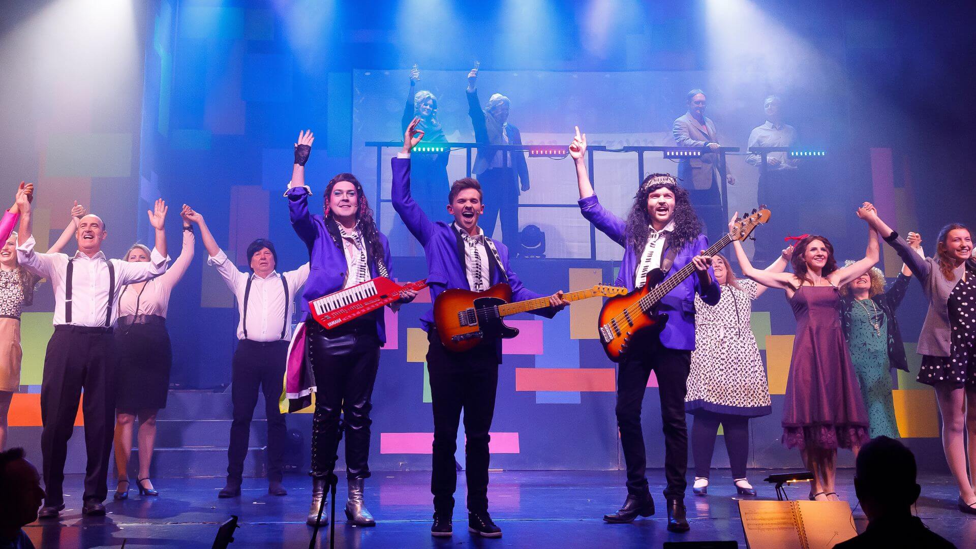 The Wedding Singer on stage
